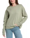 Perfectwhitetee French Terry Sweatshirt In Transparent