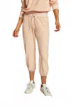Perfectwhitetee Gogo Jogger In Peaches+cream In Neutral