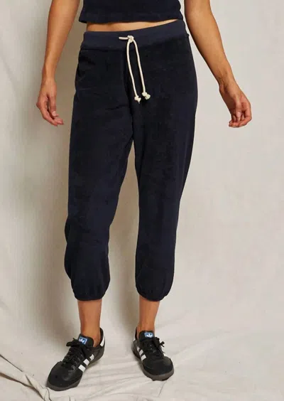 Perfectwhitetee Gogo Jogger Pants In Navy In Blue