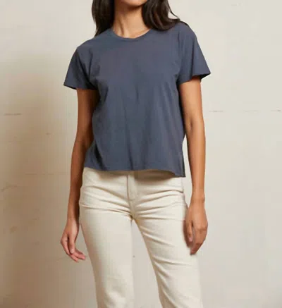 Perfectwhitetee Harley Boxy Crew Tee Top In Night In Multi