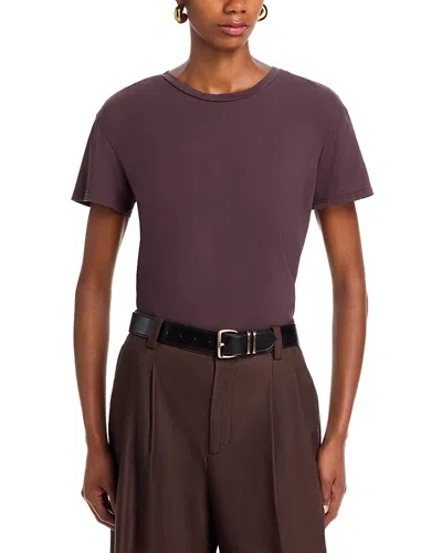Perfectwhitetee Harley Boxy Tee In Brown