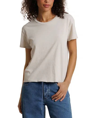 Perfectwhitetee Harley Boxy Tee In Neutral