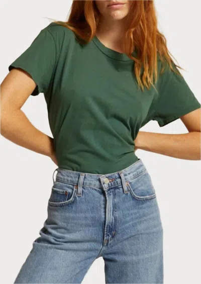 Perfectwhitetee Harley T-shirt In Evergreen In Green