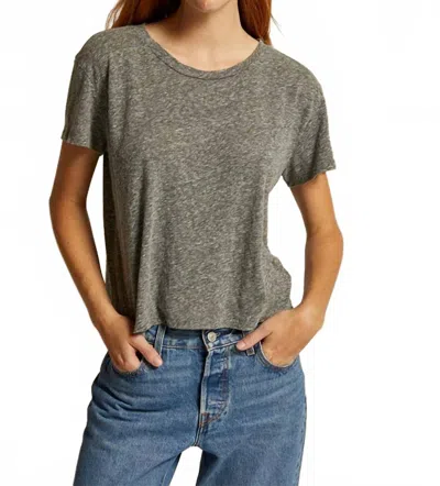 Perfectwhitetee Harley Tee In Heather Grey In Gray