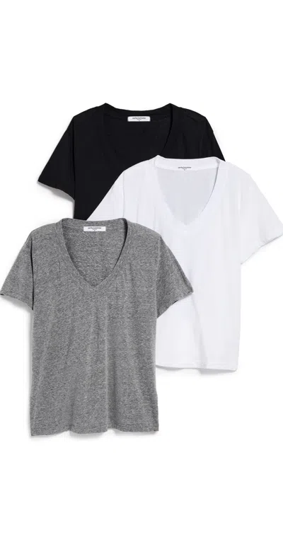 Perfectwhitetee Hendrix Tee 3 Pack Essential In Animal Print