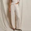 Perfectwhitetee Women Holly Velour Wide Leg Sweatpants In Sugar In Multi