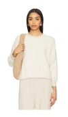Perfectwhitetee Inside Out Crewneck Sweatshirt In Cream