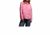 Perfectwhitetee James Button Down Shirt In Pink Bloom