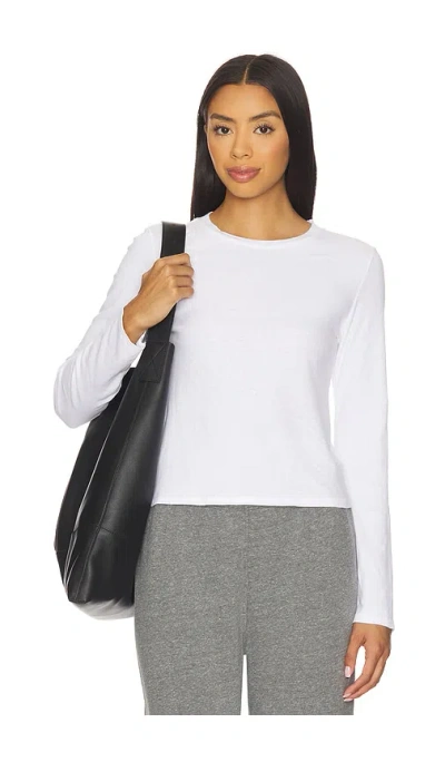 Perfectwhitetee Jamie Cotton Long Sleeve In White