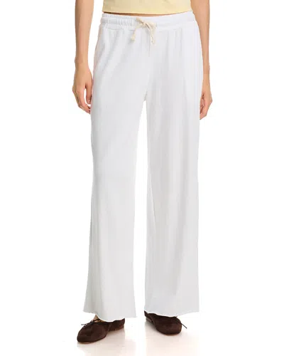 Perfectwhitetee Japanese Jersey Structured Pants In White