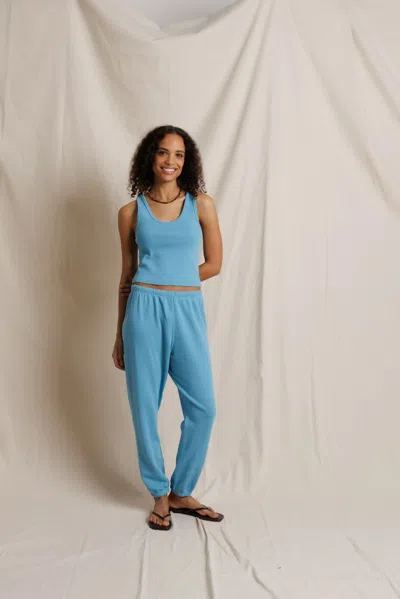 Perfectwhitetee Johnny Sweatpants In Blue