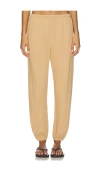 Perfectwhitetee Johnny Easy Sweatpant In Brown