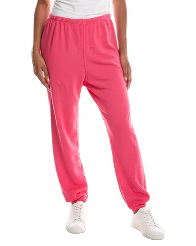 Perfectwhitetee Johnny French Terry Easy Sweatpant In Pink