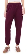 Perfectwhitetee Johnny French Terry Easy Sweatpants Dark Burgundy