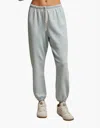 Perfectwhitetee Johnny French Terry Jogger 2 In Fresh Mint In Blue