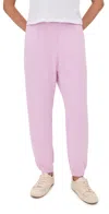 Perfectwhitetee Johnny French Terry Easy Sweatpant In Pink