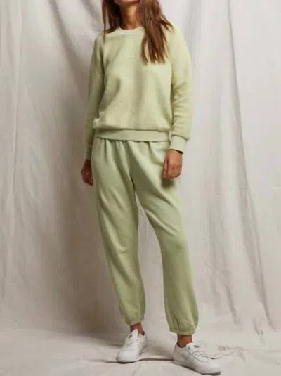 Perfectwhitetee Johnny French Terry Pull-out Sweatpants In Pistachio In Green