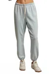 Perfectwhitetee Johnny French Terry Jogger 2 In Fresh Mint In Blue