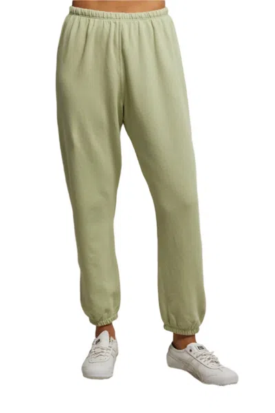 Perfectwhitetee Johnny French Terry Sweatpant In Pistachio In Green