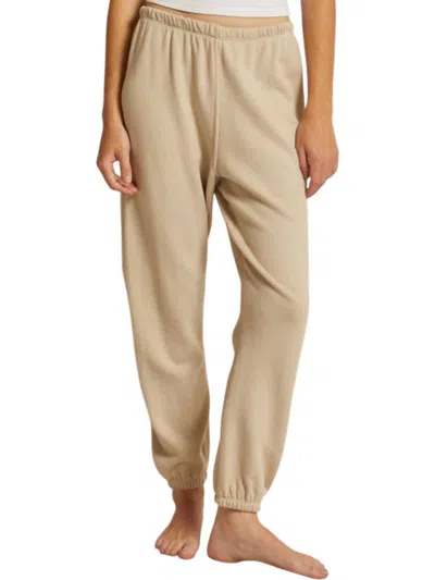 Perfectwhitetee Johnny French Terry Sweatpants In Oatmeal In White