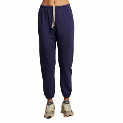 Perfectwhitetee Johnny Pull-on Sweatpants In Dusk In Blue