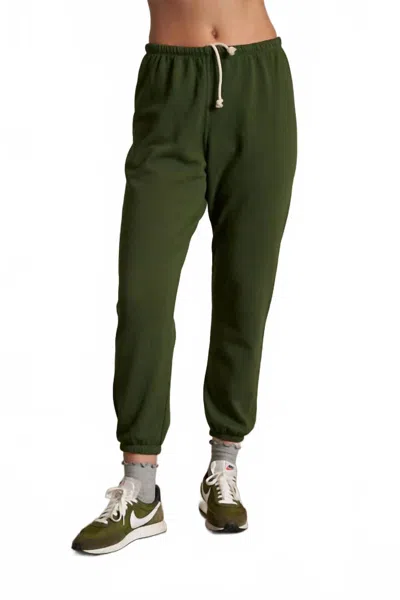 Perfectwhitetee Johnny Sweatpant In Fern Green In Gray