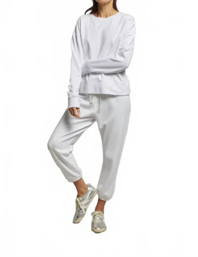 Perfectwhitetee Johnny Sweatpant In White