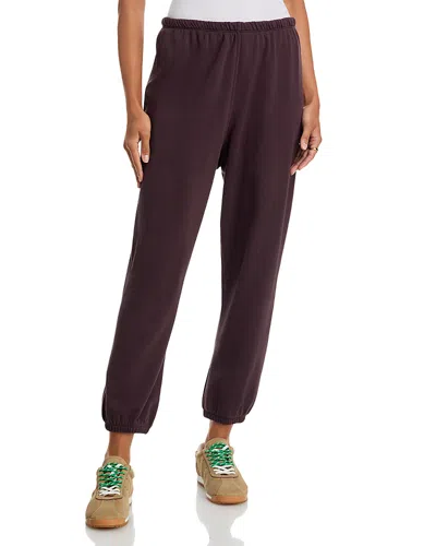 Perfectwhitetee Johnny Sweatpants In Brown