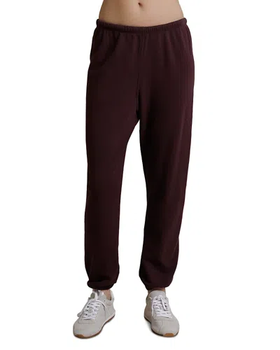 Perfectwhitetee Johnny Sweatpants In Brown