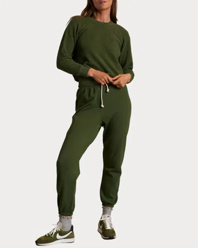 Perfectwhitetee Johnny Sweatpants In Fern Green