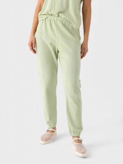 Perfectwhitetee Johnny Sweatpants In Pistachio In Green