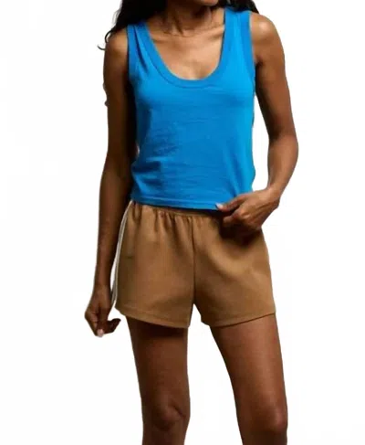 Perfectwhitetee Khara Tank Top In Cobalt In Blue