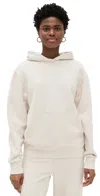 Perfectwhitetee Kourtney French Terry Hoodie Sugar In Sugar