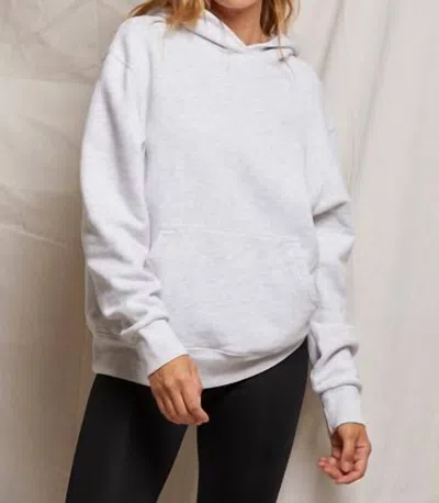 Perfectwhitetee Kourtney Hoodie In Ash In Gray