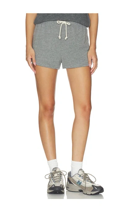 Perfectwhitetee Layla French Terry Sweatshorts In Gray