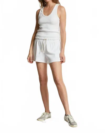 Perfectwhitetee Layla Sweatshort In White