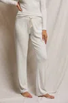 Perfectwhitetee Leann Sweater Rib Jogger In Ash