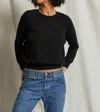 Perfectwhitetee Lennon Sweatshirt In True Black