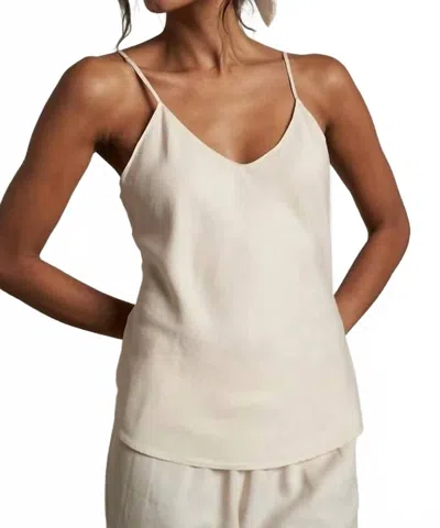 Perfectwhitetee Linda Cami Top In Sugar In Multi