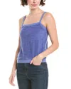Perfectwhitetee Loop Terry Tank In Brown