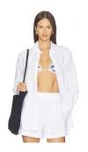 Perfectwhitetee Lorelai Linen Button Down In White