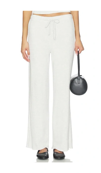 PERFECTWHITETEE MADDIE WAFFLE DRAWSTRING PANT