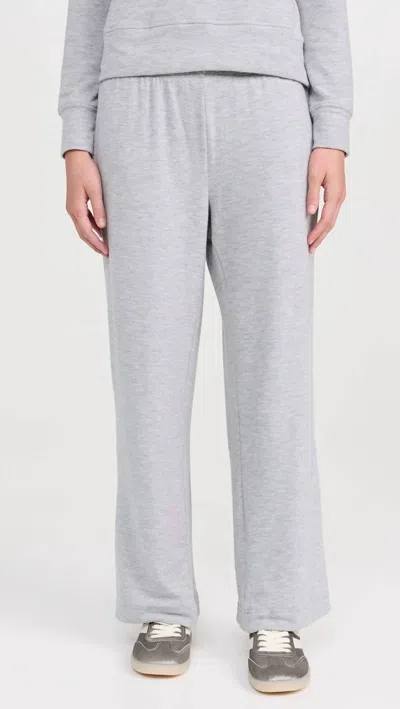 Perfectwhitetee Marcie Pants In Heather Grey In Gray