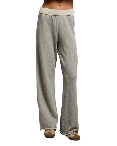 Perfectwhitetee Marley Fleece Sweatpants In Gray