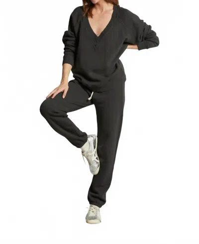 Perfectwhitetee Michelle Jogger Pants In Black