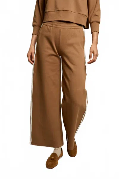 Perfectwhitetee Mikos Wide Leg Pants In Mocha In Brown