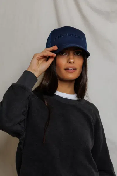 Perfectwhitetee Pwt Hat In Blue