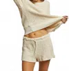 Perfectwhitetee Roxanne Short In White In Neutral
