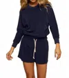 Perfectwhitetee Saylor Pullover In Navy In Blue