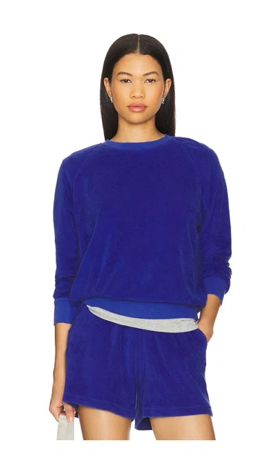 Perfectwhitetee Saylor Sweatshirt In Blue